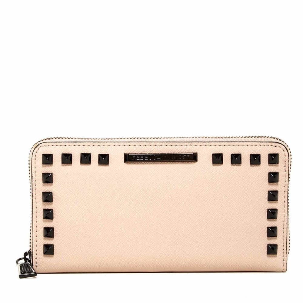 NWT Rebecca Minkoff Ava Wallet in Latte/Black